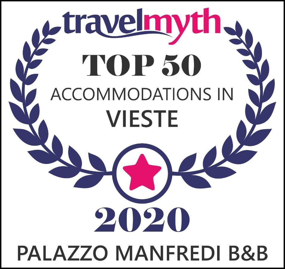 B&B Palazzo Manfredi Vieste, Fronte Mare Con Parcheggio Extérieur photo